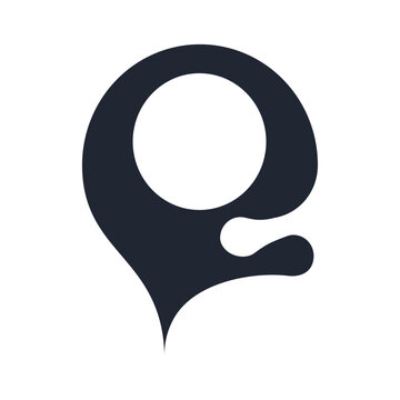 vector icon of a allien head