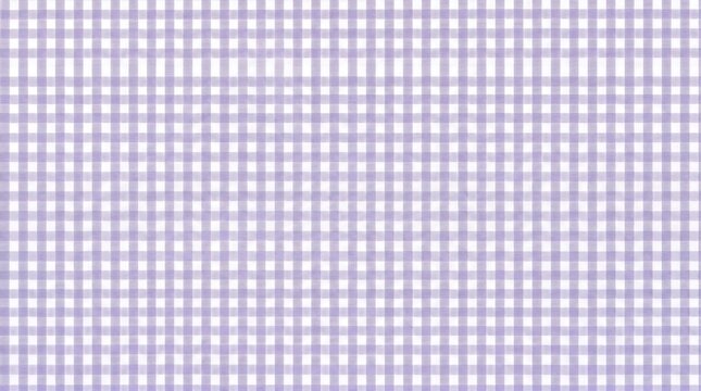 A repeating pattern of a light purple gingham check with white lines creating a textured background.