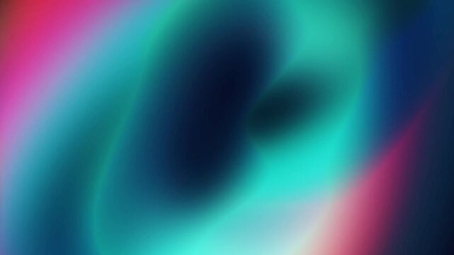 Deep dark cyan turquoise and black gradient motion loop with smooth glowing liquid light flow Perfect for moody video intros and futuristic overlays