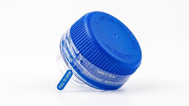 Water Gallon Cap with Seal &ndash; Sealed Drinking Water Container Close-Up