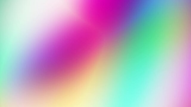 Vibrant hot pink yellow and teal green gradient background loop with smooth glowing liquid wave textures Perfect for energetic video backgrounds and digital displays