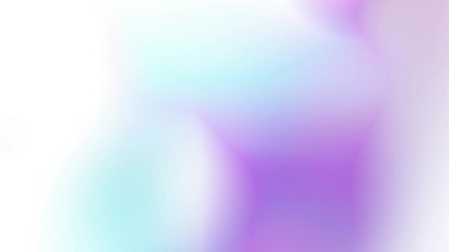 Soft dreamy white and bright purple pastel gradient motion loop featuring smooth glowing wave light Perfect for stylish video intros and creative overlays
