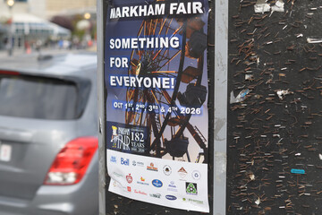 Obraz premium street poster in Toronto (Markham Fair)