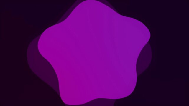 purple abstract shape fluid motion loop background element design