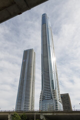 Obraz premium The Prestige and the SkyTower at Pinnacle One Yonge, a mixed-use development, designed by Hariri Pontarini Architects, Toronto