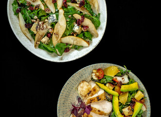 variety of salads © Daniel Escobar Photo
