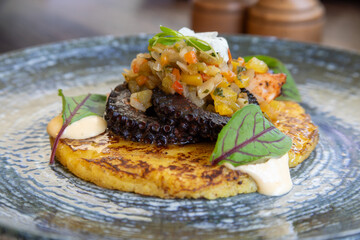 octopus with rice © Daniel Escobar Photo
