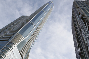 Fototapeta premium SkyTower designed by Hariri Pontarini Architects for Pinnacle International located at 1 Yonge St, Toronto