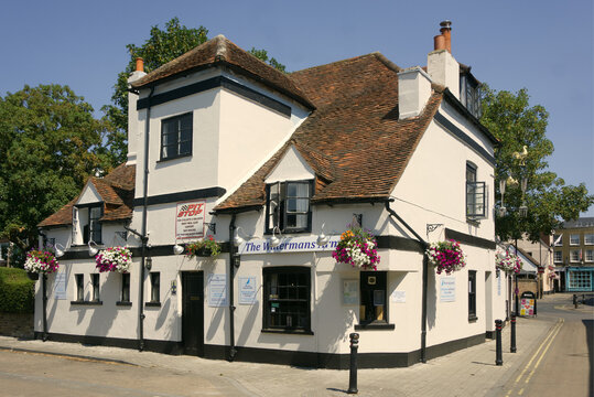 The Waterman's Arms public house on Brocas Street, Eton, Berkshire