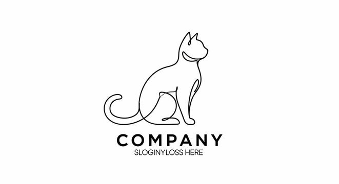 一線描く猫の軌跡