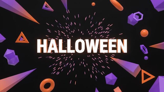 Halloween Kinetic Typography Motion Graphics.