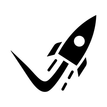 Sprint  Icon - Solid Glyph