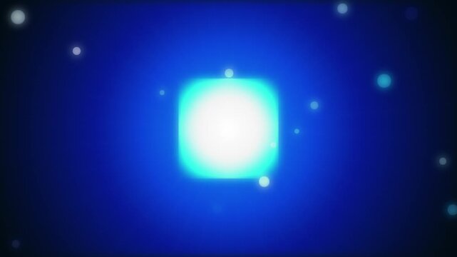Blue light rays heavenly background, divine god rays rotating loop, spiritual glow 4K