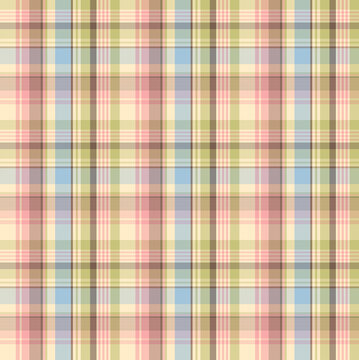 Elegant modern plaid fabric texture seamless background for fashion and decor