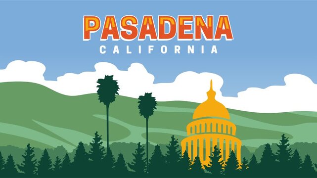 stunning and beautiful natural scenery in Pasadena, California