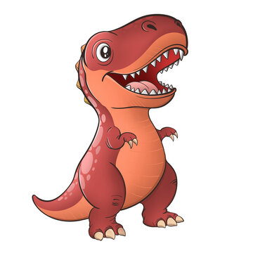 tyrannosaurus rex dinosaur vector