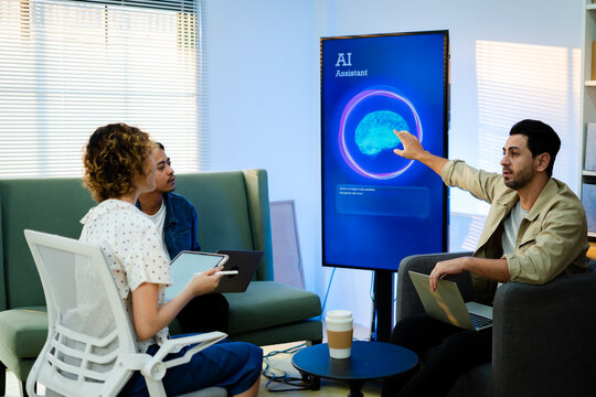 software engineers team developing autonomous AI agents and agentic terminal coding in a cowork environment.Concept of constitutional AI,agentic coding,large language models and reinventing software.