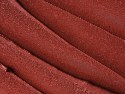 Red lip tint smooth cream texture with long swatches