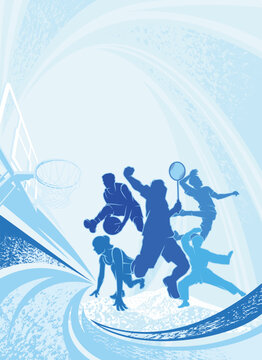 Asean Sport Games  Background Vector. Asean Sports Day Illustration. Graphic Design for the decoration of gift certificates, banners, and flyer
