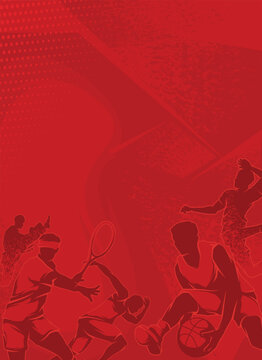 Asean Sport Games  Background Vector. Asean Sports Day Illustration. Graphic Design for the decoration of gift certificates, banners, and flyer
