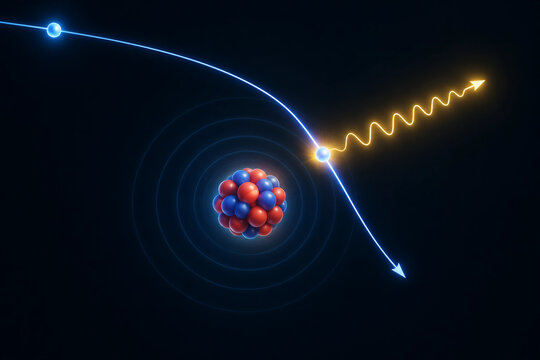Bremsstrahlung Braking Radiation Charged Particle Deceleration