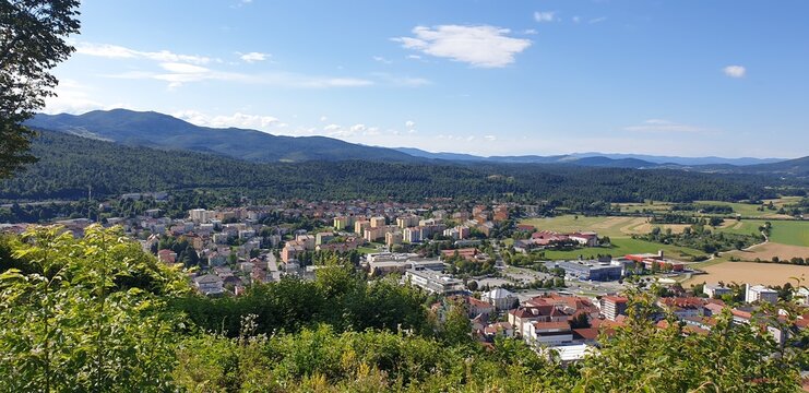 Rooftops in the Green Valley