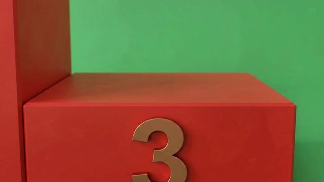 Close-up of the leaderboard showing 1st, 2nd, and 3rd place