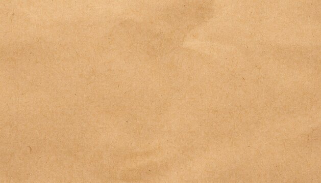 Vintage brown crumpled paper texture with natural folds and aged details, old parchment and craft paper background, ideal for rustic designs, posters, packaging and creative projects.