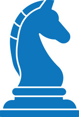 Chess knight strategy icon symbolizing planning, tactics and decision making. Business strategy, leadership,  Chess Knight Minimalist Black Line Vector Icon.  Gradient chess knight piece icon  © MDParveg