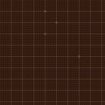 Fondo de plano de ingenier&iacute;a con cuadr&iacute;cula en tono cobre &oacute;xido
