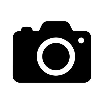 Camera Vector Icon Illustration for Photography and Digital Imaging／カメラ・写真撮影・デジタルイメージのベクターアイコンイラスト