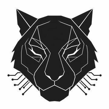 vector illustration of a wolf