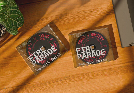 Disk Packaging Mockup