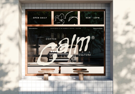 Storefront Window Mockup