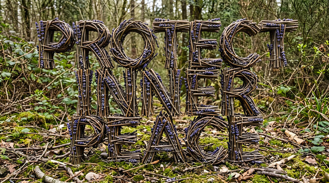 Protect Inner Peace Willow Lavender Text