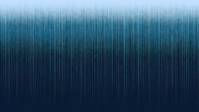 Minimalist background, with vertical blue, lines and a, gradient texture fading, from light blue, to deep dark, blue for digital compositions