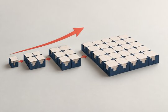 Modular Blocks with an Upward Arrow