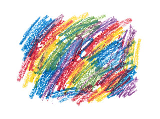 Obraz premium Crayon Scribble Texture