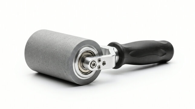 Composite layup roller tool for aerospace manufacturing on white
