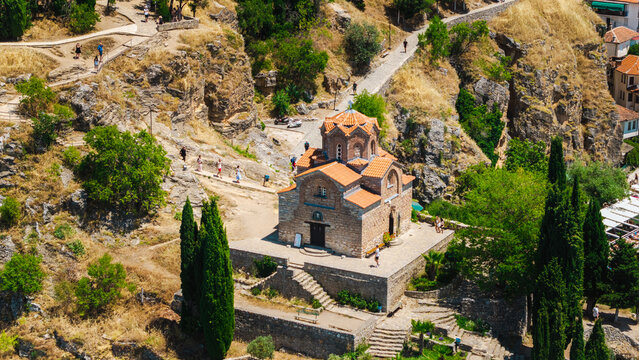 Church of St John at Kaneo in Ohrid North Macedonia