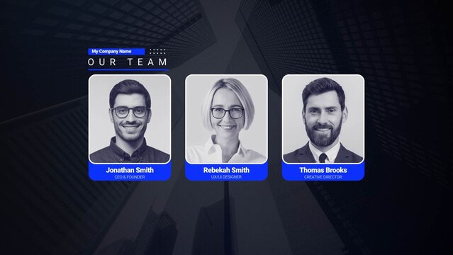Corporate Team Card 03
