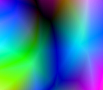 Abstract vibrant gradient background with copy space