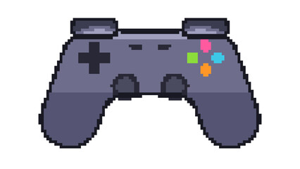 Pixel art retro gamepad © Dilshad