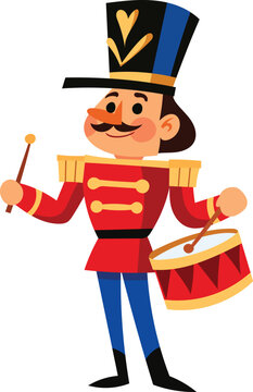 Christmas Nutcracker Toy Soldier Drummer