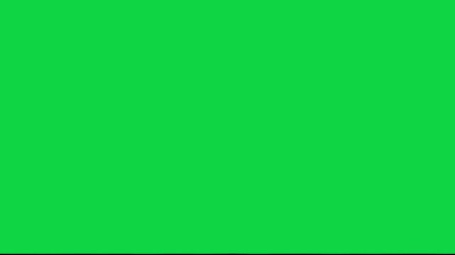 2D Vibrant liquid motion on green background with colorful abstract mesh texture in blue and pink, cartoon soft fluid motion, modern dynamic liquid transition animation, smooth 4K video scene