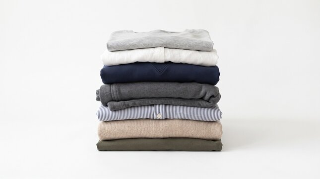 stack of clothes