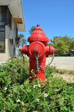 red fire hydrant