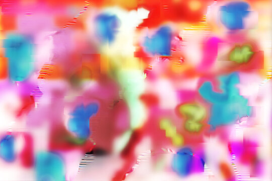 Vibrant abstract glitch background, symbolizing digital decay, data corruption, pixel artifacts, information loss, file degradation, and video signal distortion effect.