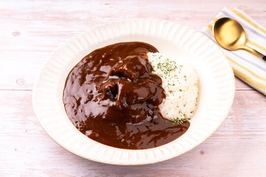牛すじカレー