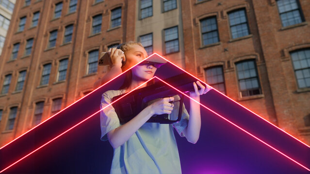 Premium Transitions Neon Wipes Arrow Up &ndash; Glowing Neon Transitions, Colorful Light Wipes, Electric Reveals and Vibrant Futuristic Effects for Professional Video Editing and Motion Graphics